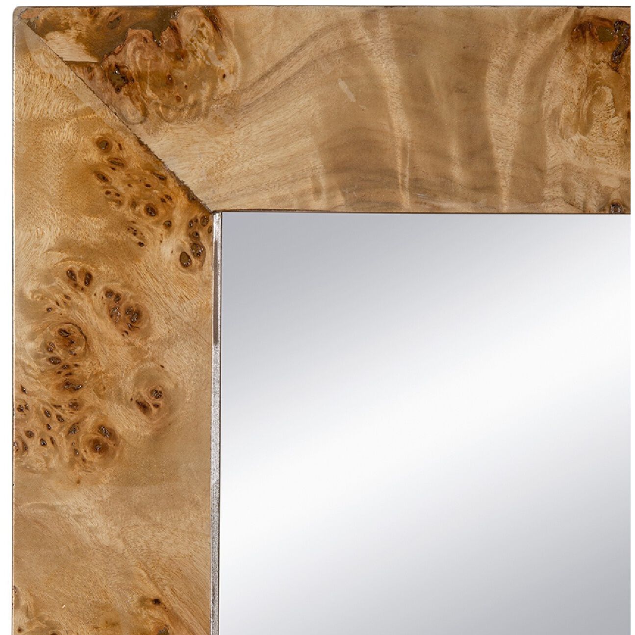 Burl 39.8 X 28 inch Brown Mirror