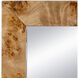 Burl 39.8 X 28 inch Brown Mirror