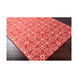Scott 96 X 29 inch Rust/Cream Rugs, Wool