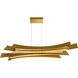 Candora LED 50 inch Brass Island/Pool Table Light Ceiling Light