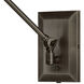 Maggie 5.25 inch Architectural Bronze Swingarm Sconce Wall Light