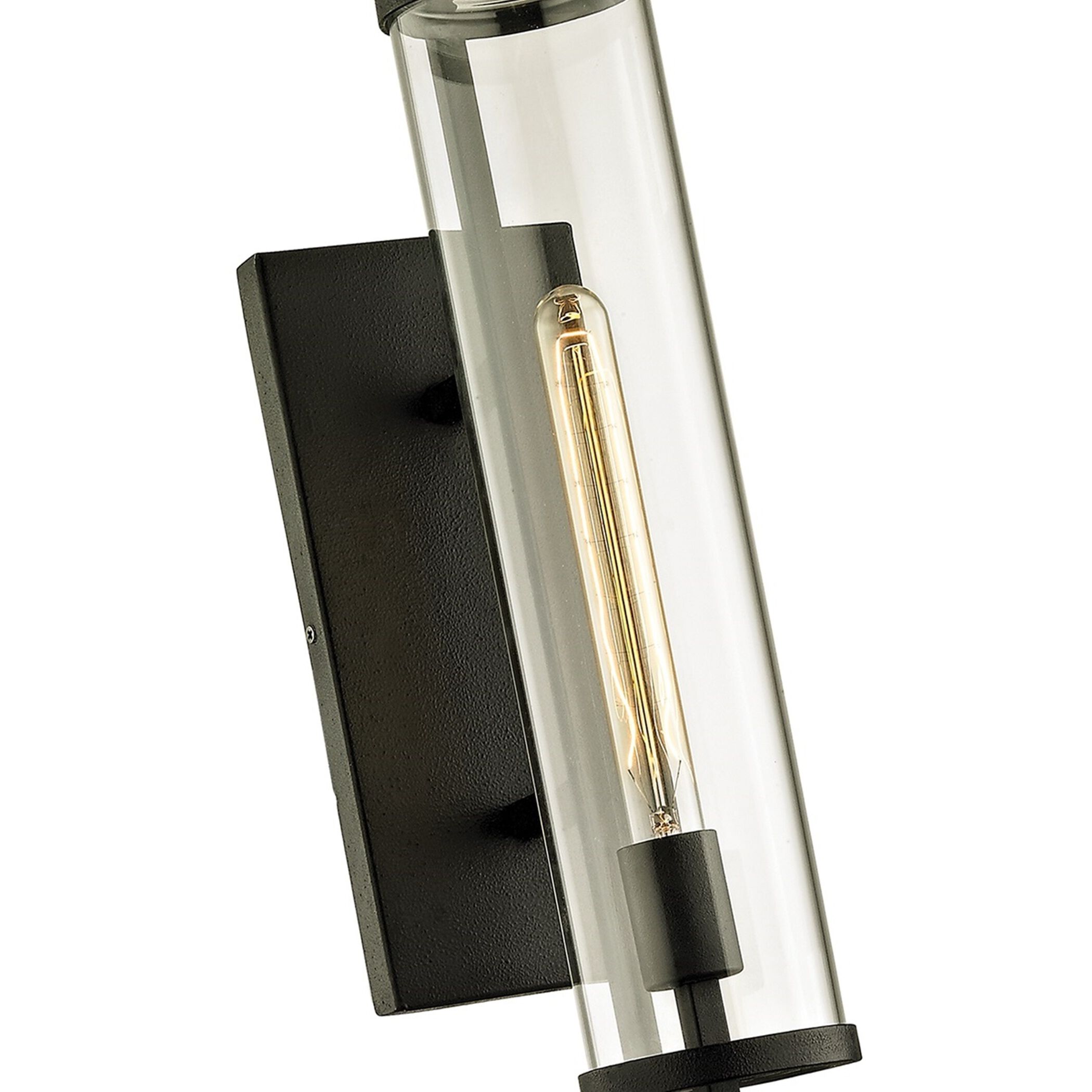 Park Slope 1 Light 32 inch Forged Iron Outdoor Wall Sconce