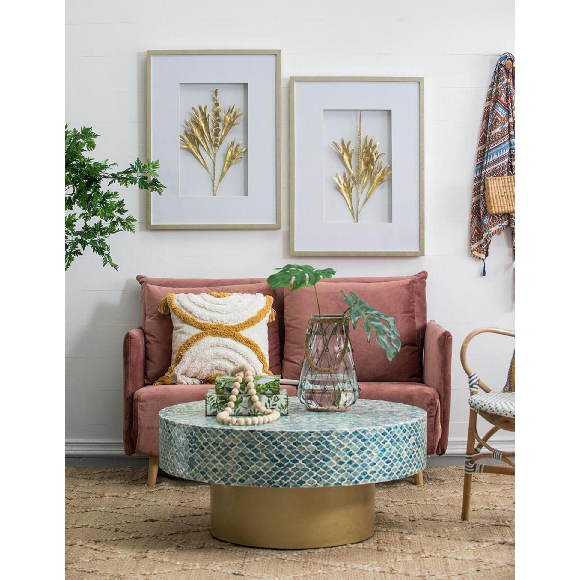 Botanical Gold Wall Art