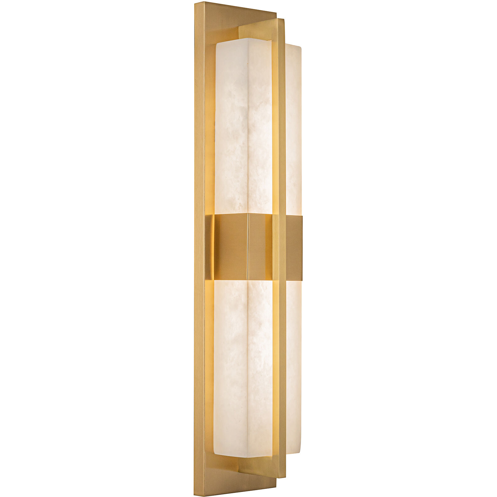 Briana Wall Sconce Wall Light in Brushed Brass