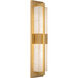 Briana Wall Sconce Wall Light in Brushed Brass
