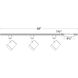 Ocularc 3 Light 120 Black Track Light Kits Ceiling Light