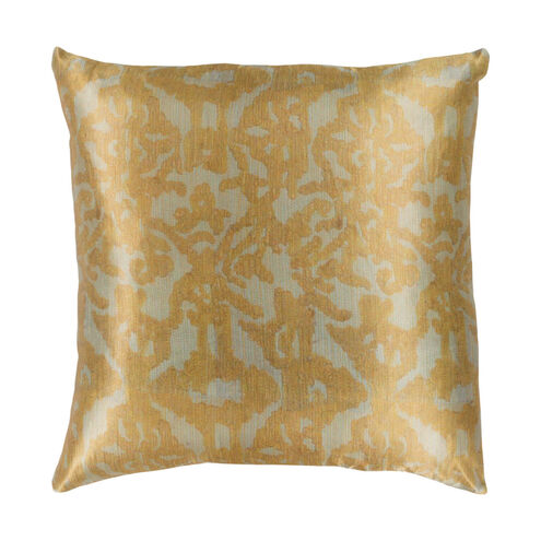 Lambent 22 X 22 inch Sea Foam and Mustard Pillow Kit