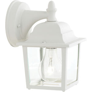 Hawthorne 1 Light 9 inch Matte White with White Outdoor Sconce