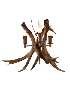 IL Series 17 inch Brown Wall Sconce Wall Light