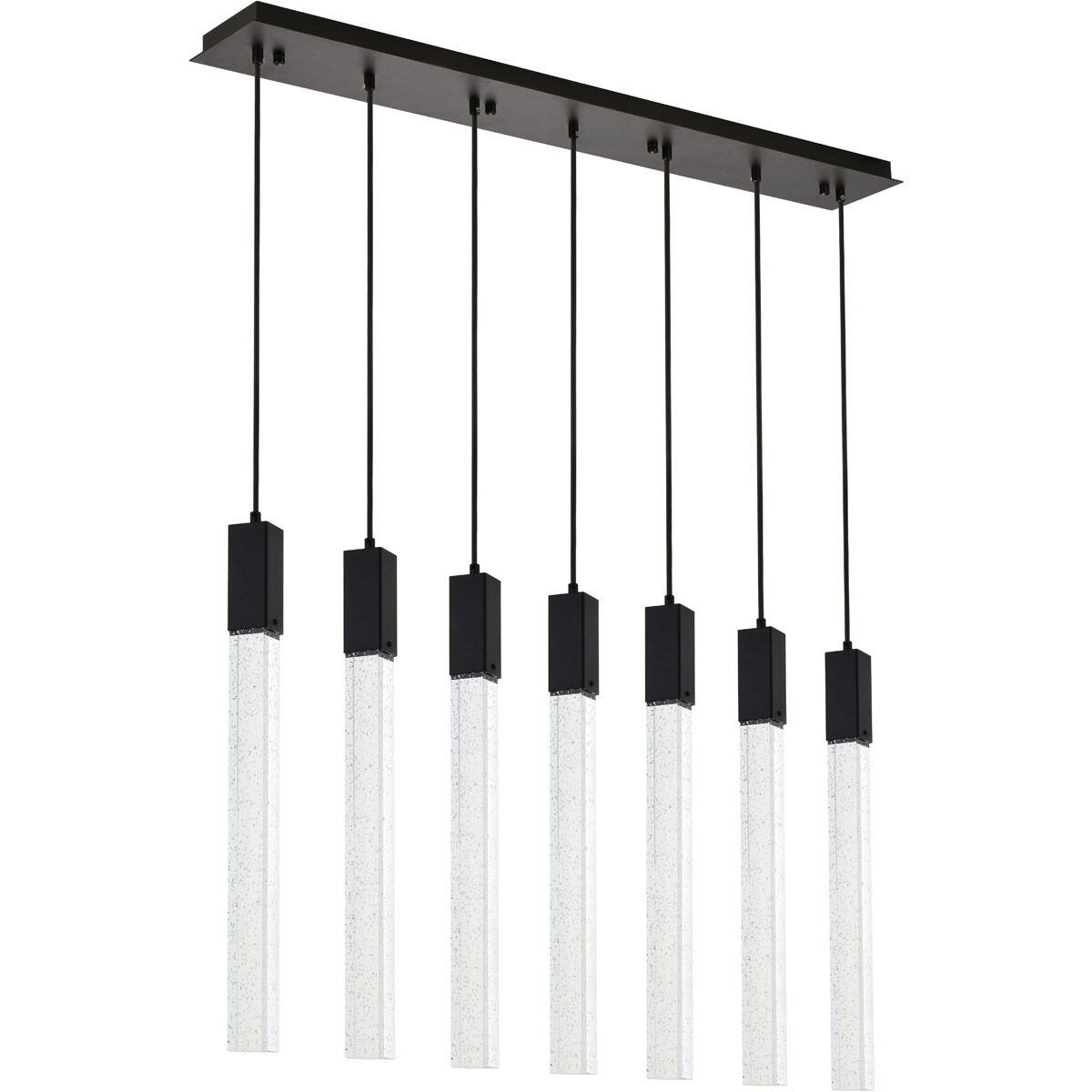 Weston 7 Light 42 inch Black Pendant Ceiling Light