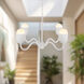 Alora Mood Effie 4 Light 27 inch Antique White Chandelier Ceiling Light