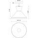 Alora Mood Betty 1 Light 10.25 inch Matte Black Semi Flush Mount Ceiling Light