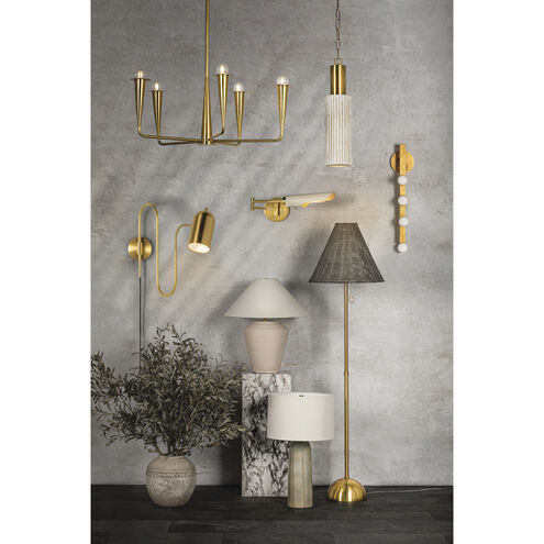 Sutter 4 Light 4.75 inch Vintage Gold Leaf Wall Sconce Wall Light