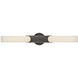 Grace LED 5 inch Textured Black Oxide Bath Light Wall Light