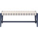 Causeway Neptune Blue with Cream Bench