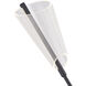 Mulberry LED 5.38 inch Black and Light Guide Wall Sconce Wall Light