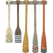 Summer Oars Multicolor Dimensional Wall Art