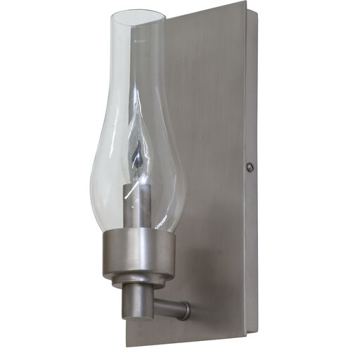 Lake Shore 1 Light 5 inch Satin Pewter Wall Lamp Wall Light