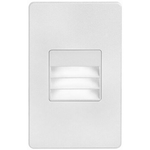 Logan 120VAC 3.30 watt White Step/Wall Light, Rectangle