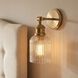 Vintage 1 Light 5 inch Natural Brass Wall Sconce Wall Light