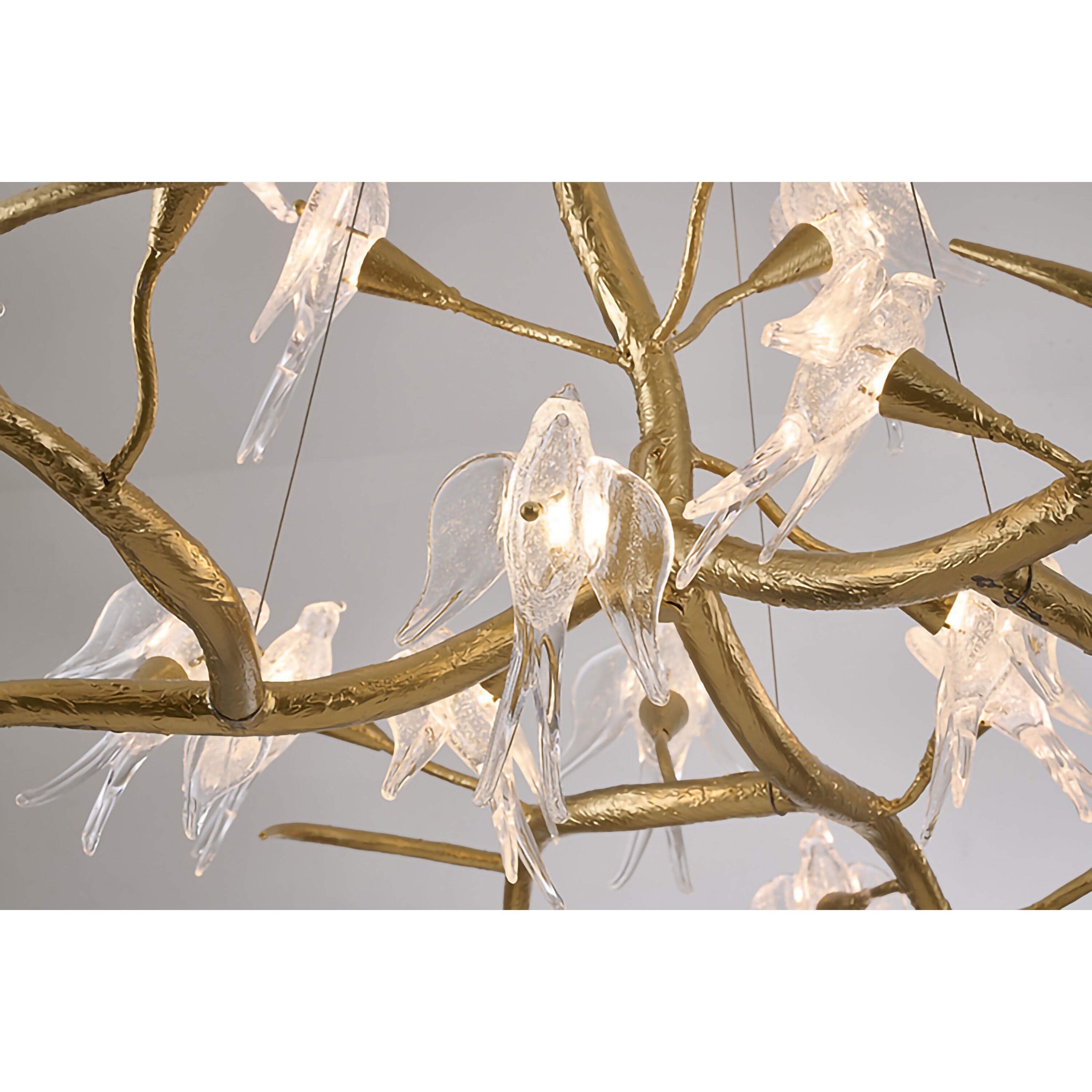 IMP Series 18 Light 39 inch Gold Chandelier Ceiling Light