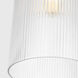 Drew & Jonathan Liouet 1 Light 7 inch Satin Brass Pendant Ceiling Light, Small
