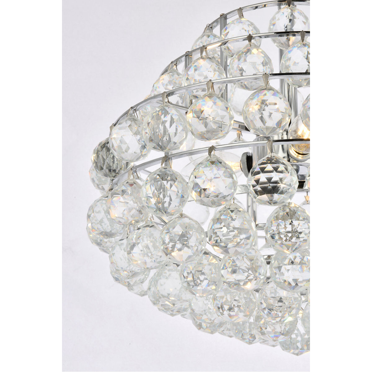 Savannah 3 Light 16 inch Chrome Pendant Ceiling Light