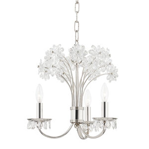 Beaumont 3 Light 20 inch Polished Nickel Chandelier Ceiling Light