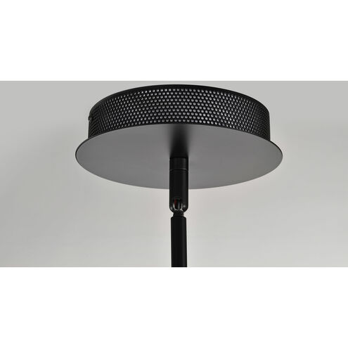 Edmond LED 17 inch Matte Black Pendant Ceiling Light