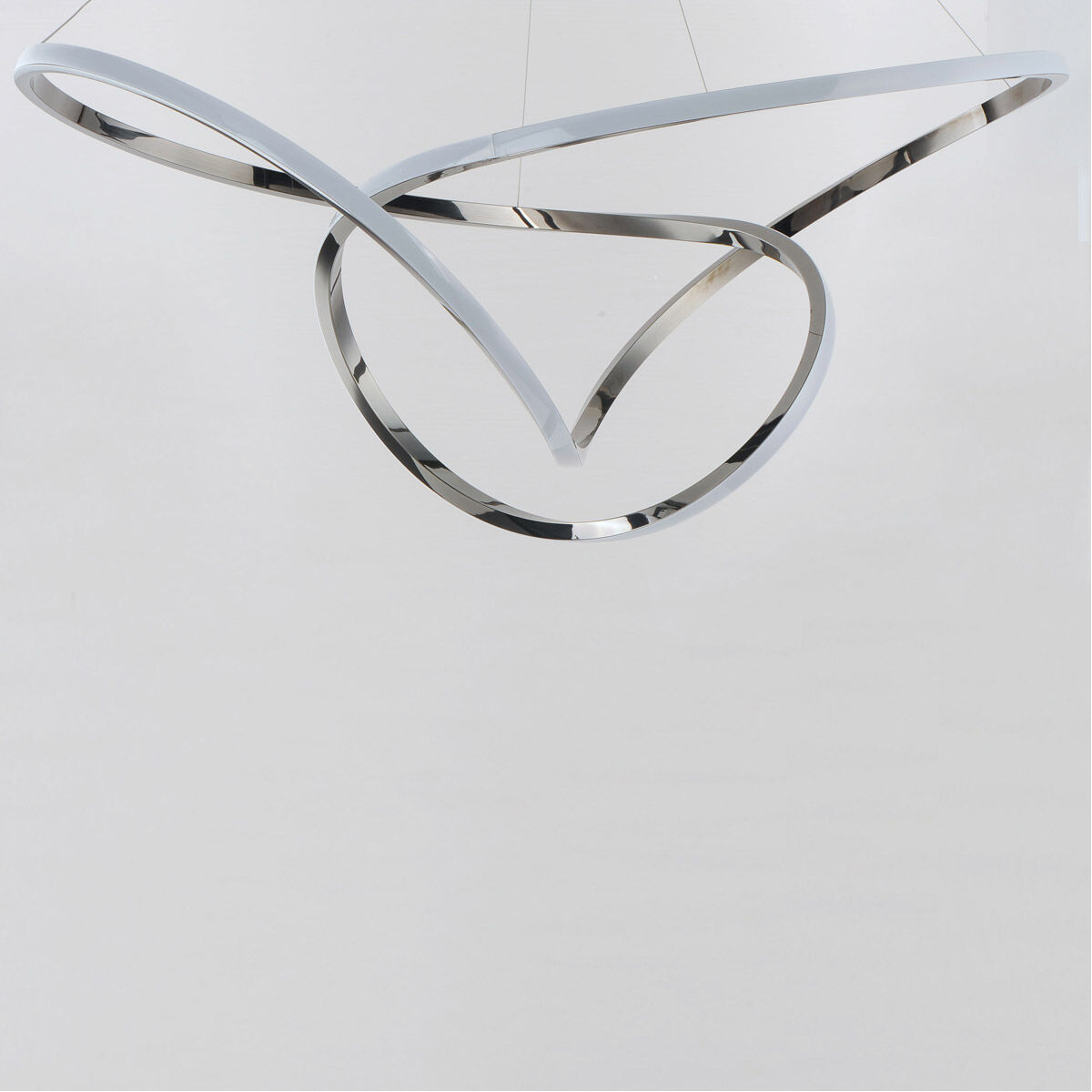 Perpetual LED 27.25 inch Black Chrome Single Pendant Ceiling Light