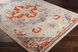 Ephesians 63 X 47 inch Burnt Orange Rug in 4 x 5, Rectangle