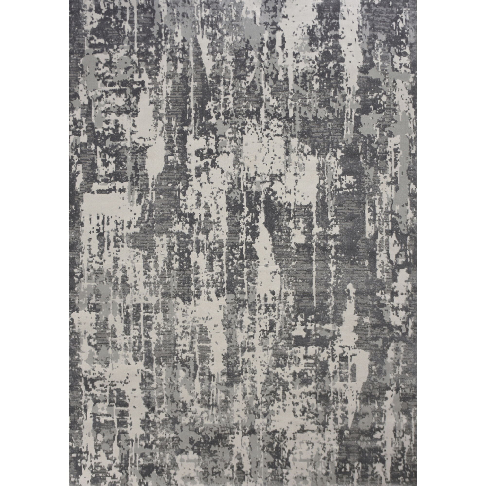 Ariella 122 X 122 inch Grey and Charcoal Indoor Rug, Large