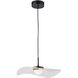 Percival LED 15.75 inch Matte Black Pendant Ceiling Light