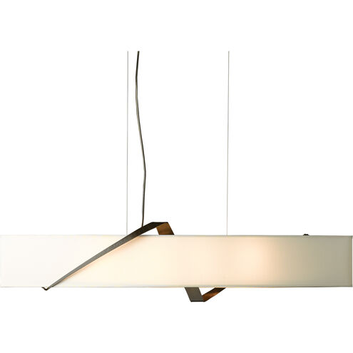 Stream 4 Light 9 inch Vintage Platinum Pendant Ceiling Light in Natural Anna
