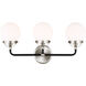 Ian K. Fowler Cafe LED 21.75 inch Brushed Nickel Wall Bath Fixture Wall Light