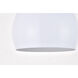 Nora 1 Light 6 inch White Pendant Ceiling Light