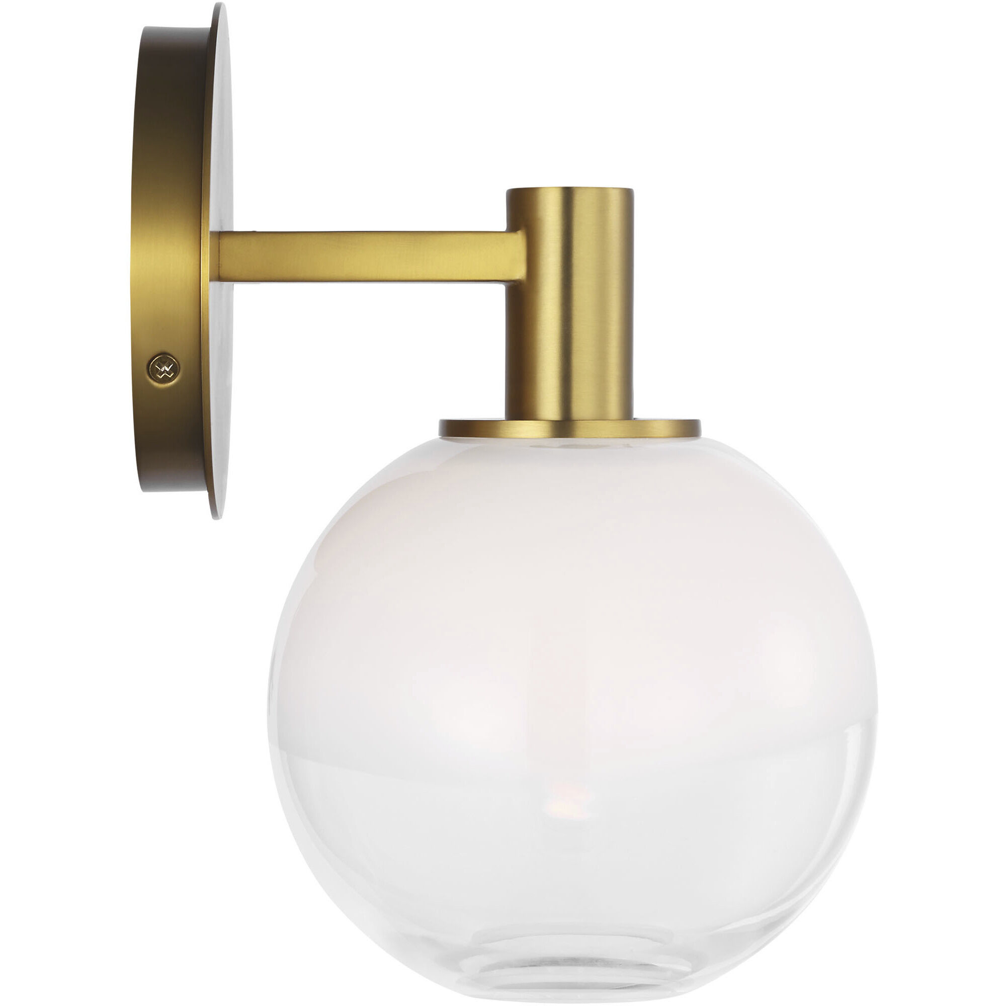 Sean Lavin Torian Sconce Wall Light in Burnished Brass