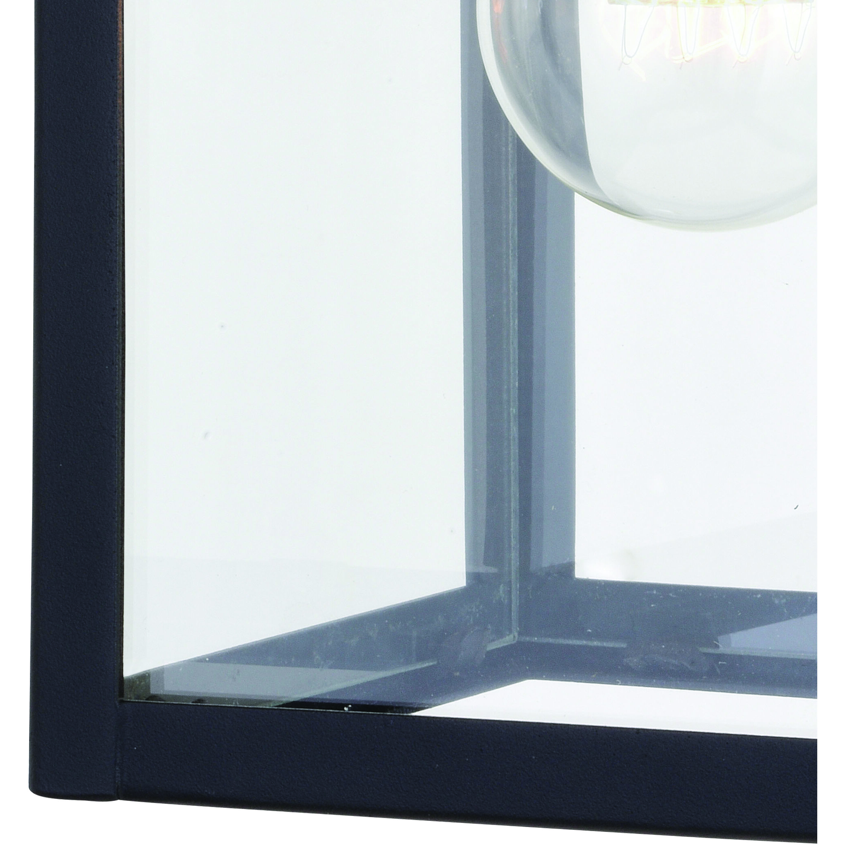 Medinah Textured Black Outdoor Motion Sensor