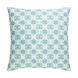 Lina 20 X 20 inch Mint and Sky Blue Throw Pillow