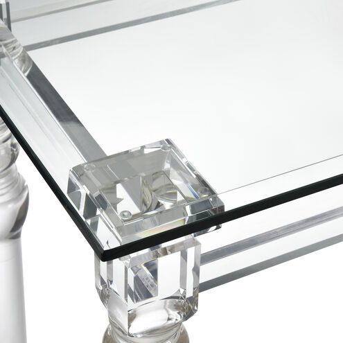 Jacobs 60 X 20 inch Clear Console Table