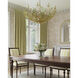 Ellaria 48.25 X 32.75 inch Natural and Brass Wall Mirror