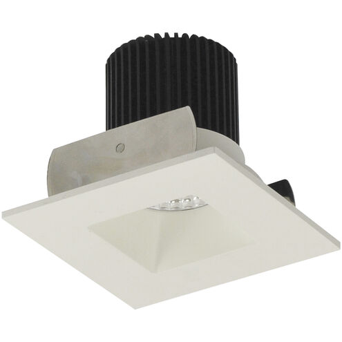 Iolite Matte Powder White Recessed Light in 800, 5000K, Square/Square Reflector
