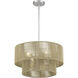 Acordia 4 Light 20 inch Painted Nickel Pendant Chandelier Ceiling Light