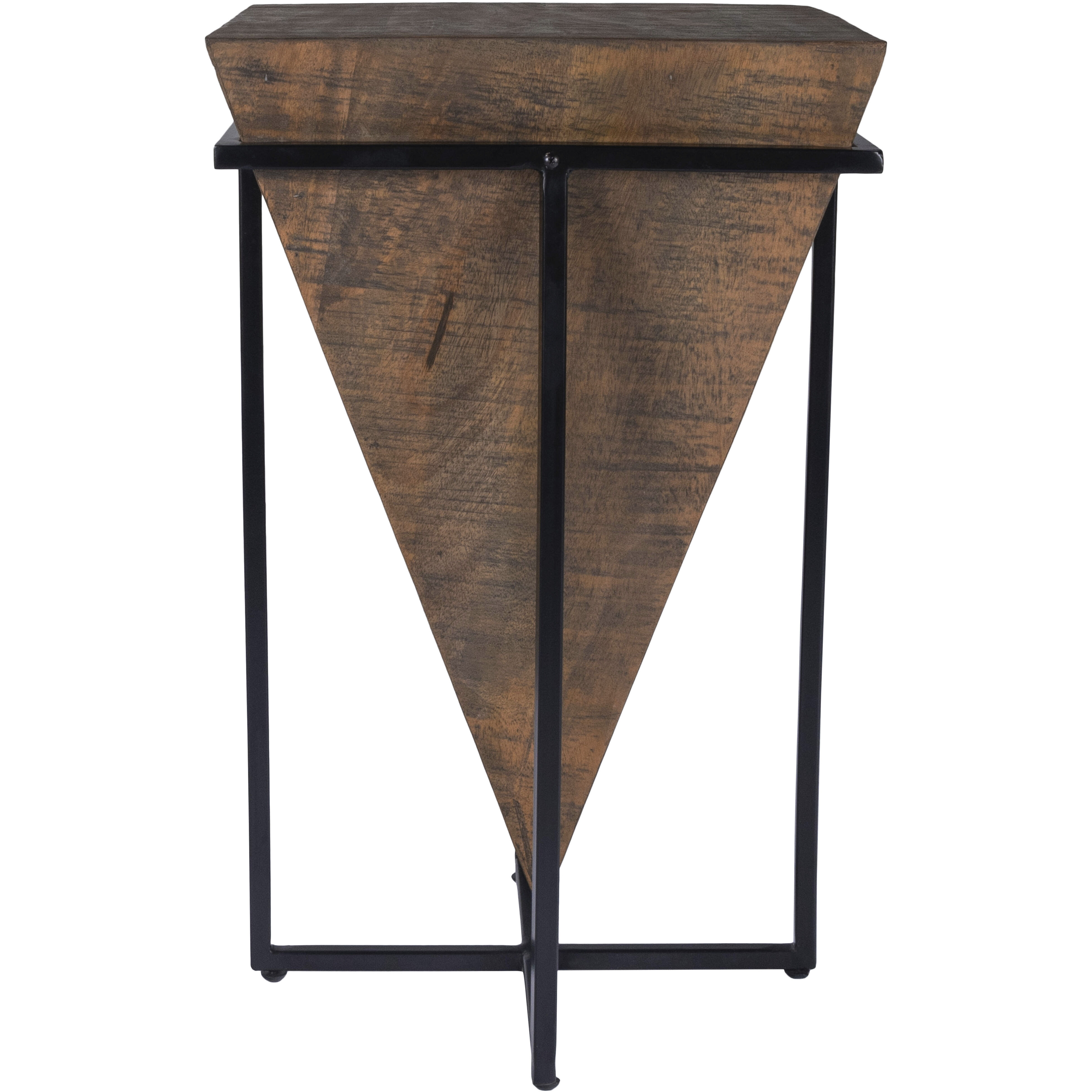 Gulnaria Wood & Metal End or Side Table