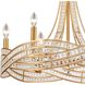 Anastasia 6 Light 27 inch Lacquered Gold Chandelier Ceiling Light