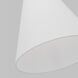 AERIN Remy 1 Light 19 inch Polished Nickel Pendant Ceiling Light