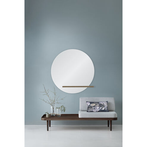 Bassett 36 X 36 inch Brown Wall Mirror