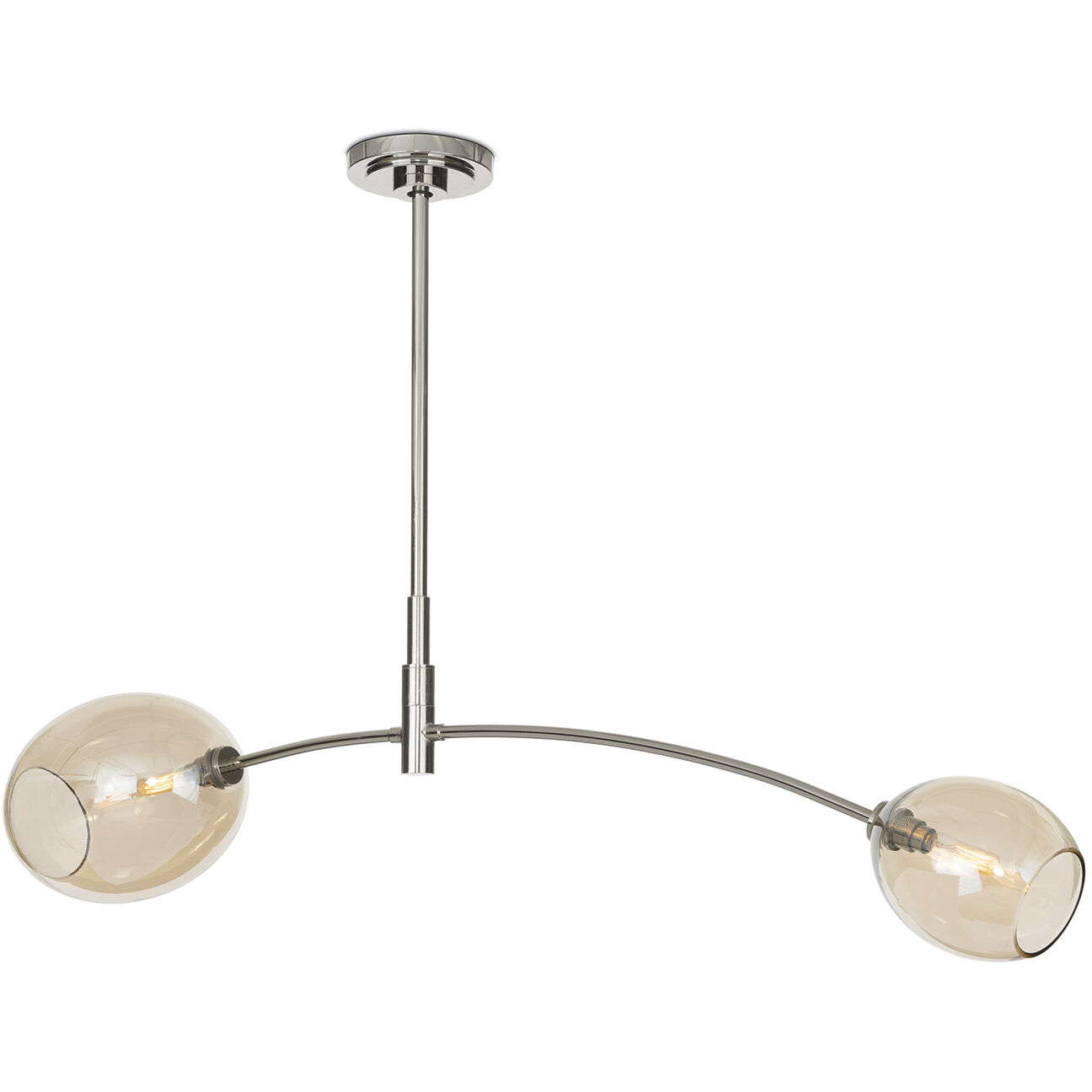 Artemis 2 Light 46.75 inch Chandelier