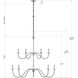 Tirrell 15 Light 45 inch Antique Black Chandelier Ceiling Light, Medium