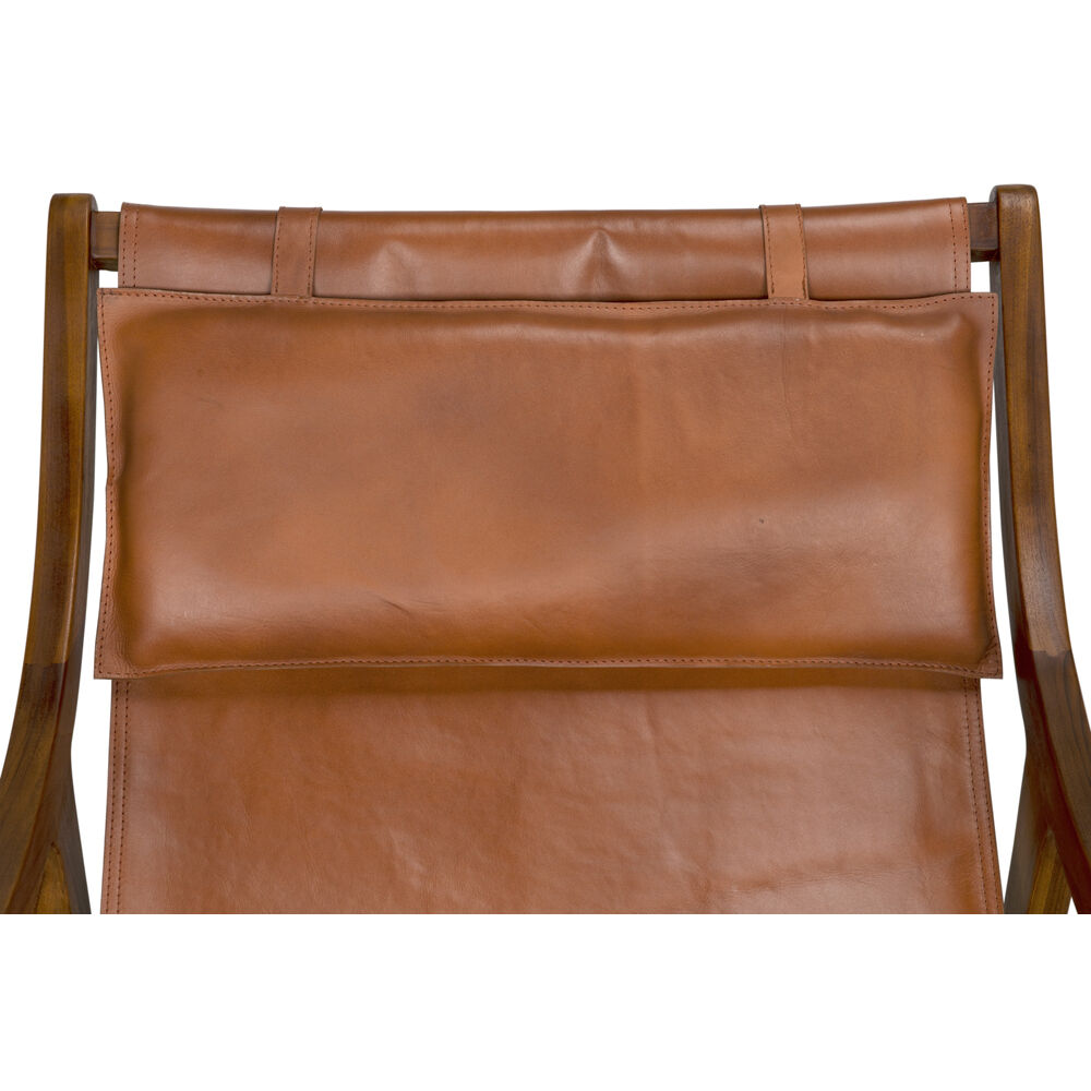 Gilberto Clear Coat Flat Occasional Chair